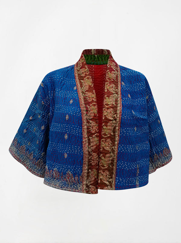 kantha vintage bolero apurva (banarasi)