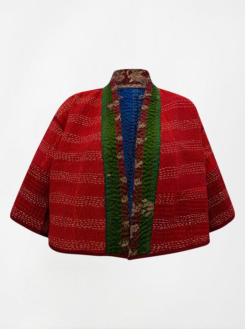 kantha vintage bolero apurva (banarasi)