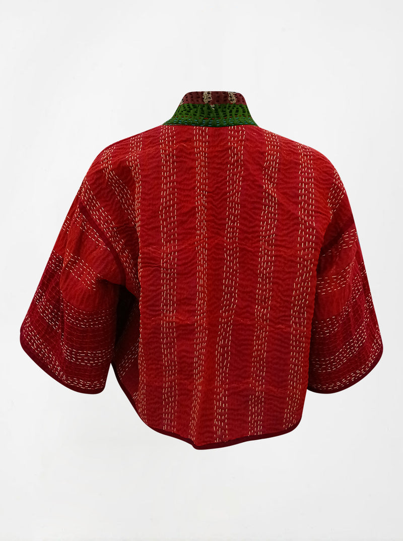 kantha vintage bolero apurva (banarasi)