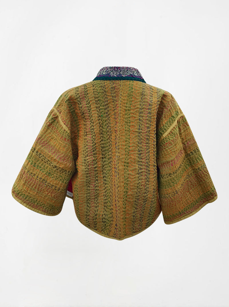 kantha vintage bolero anoukhi (banarasi)