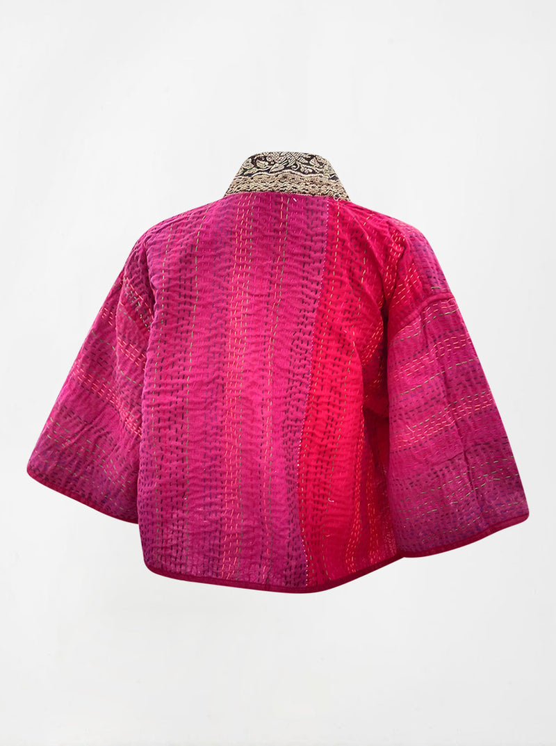 kantha vintage bolero raashi (banarasi)