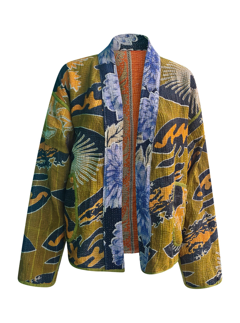kantha vintage kimono samaira