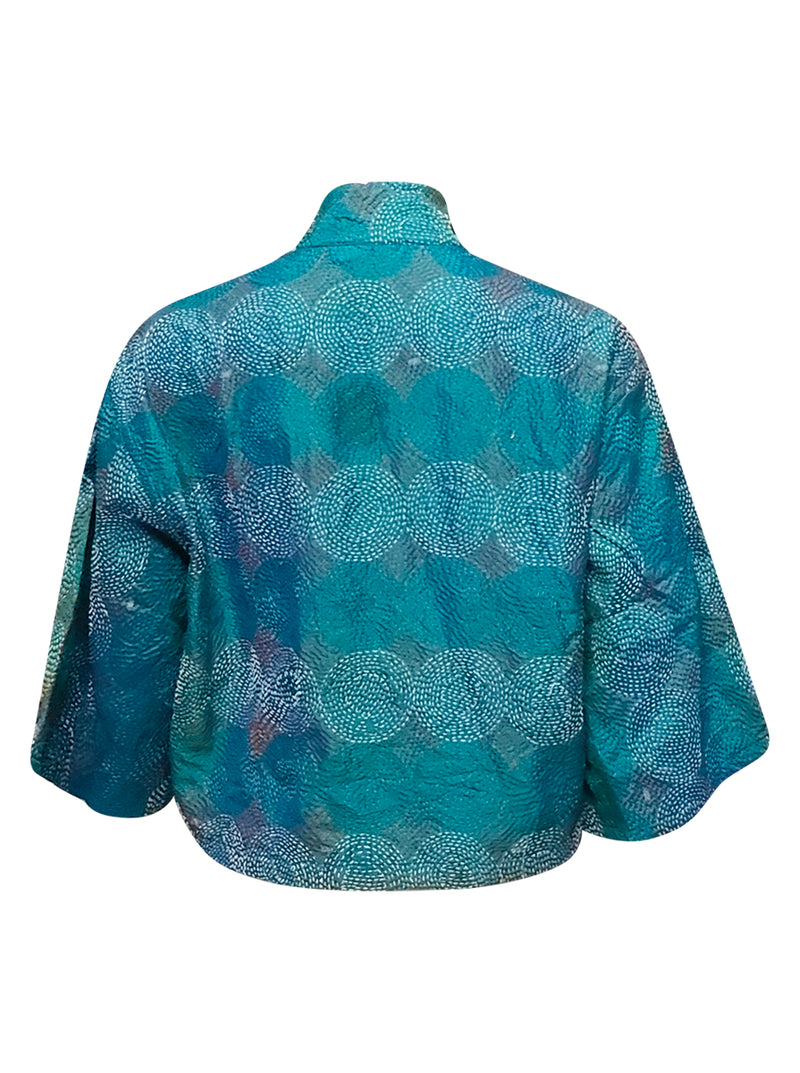 kantha vintage silk bolero mirha