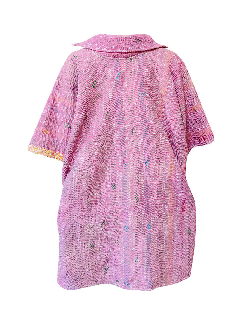 kantha reversible poncho vaanya