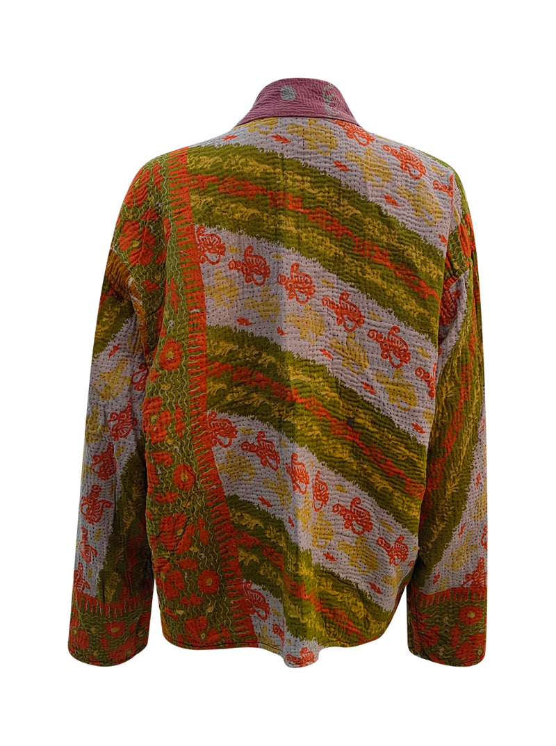 kantha vintage kimono seena