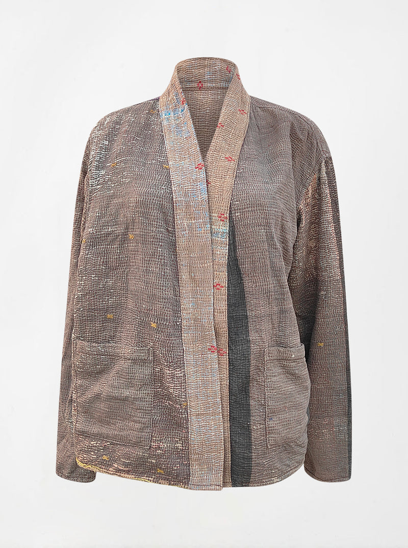 kantha vintage kimono neelam (holi)