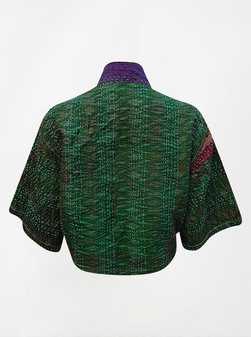 kantha vintage silk bolero ameesha (holi)