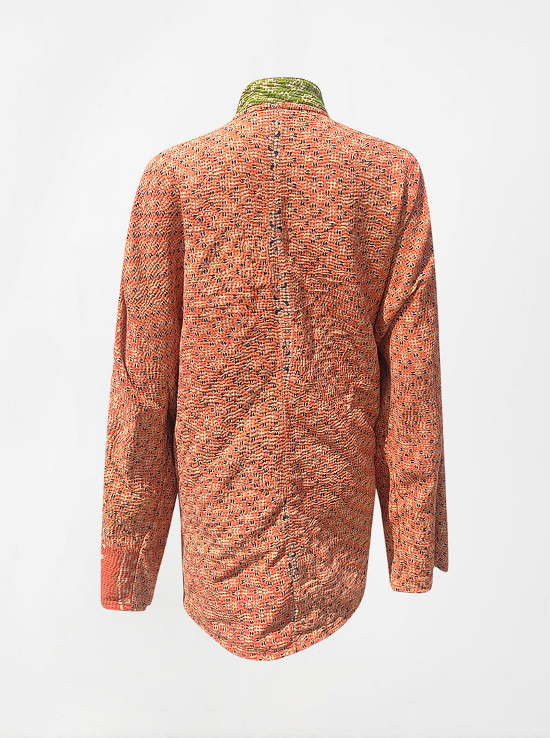 kantha vintage long jacket sameera (holi)