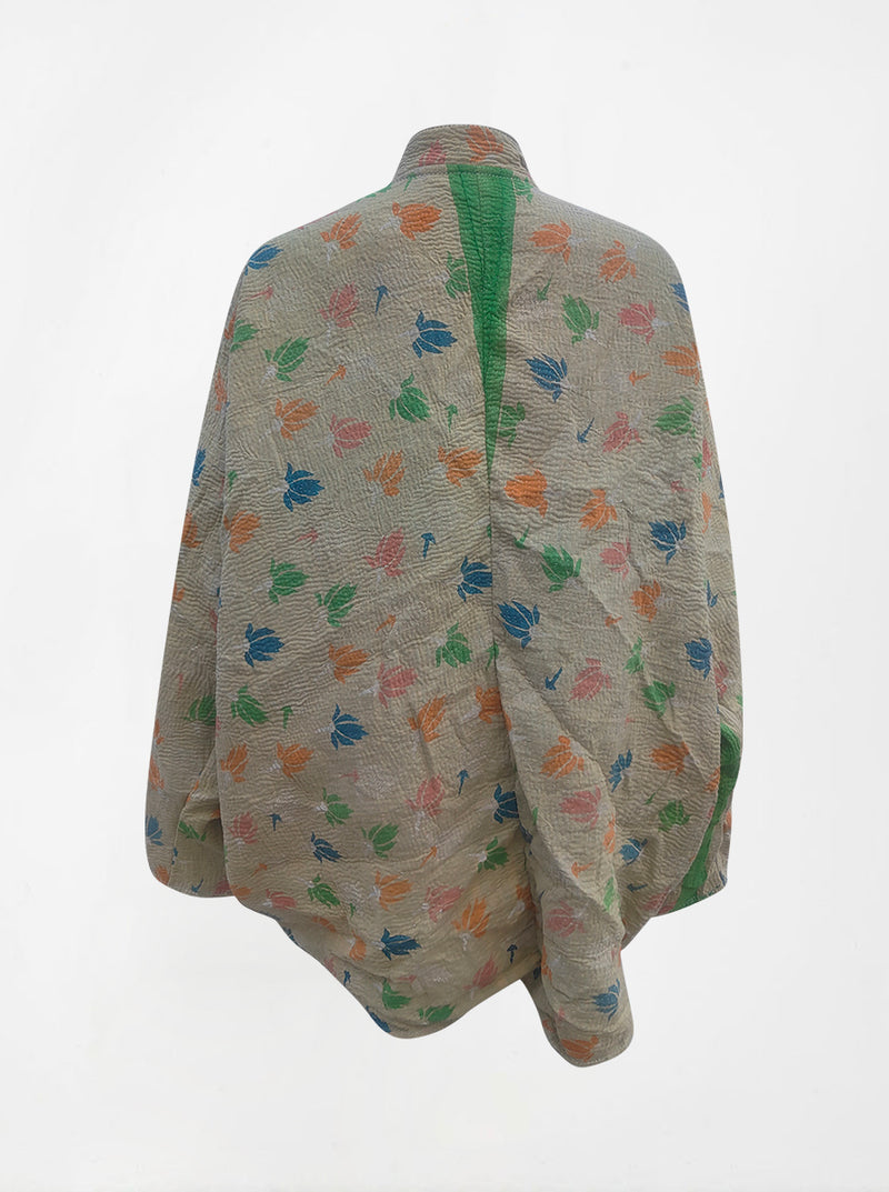 kantha vintage long jacket shama