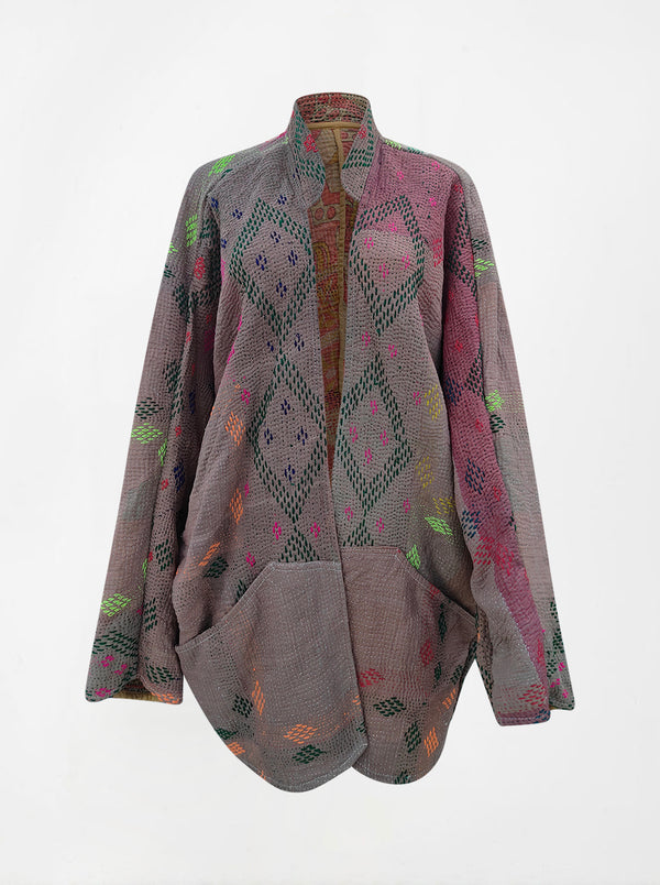 kantha vintage long jacket koyal (boutique)
