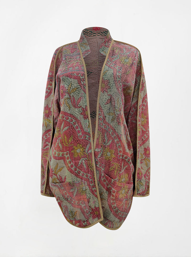 kantha vintage long jacket koyal (boutique)
