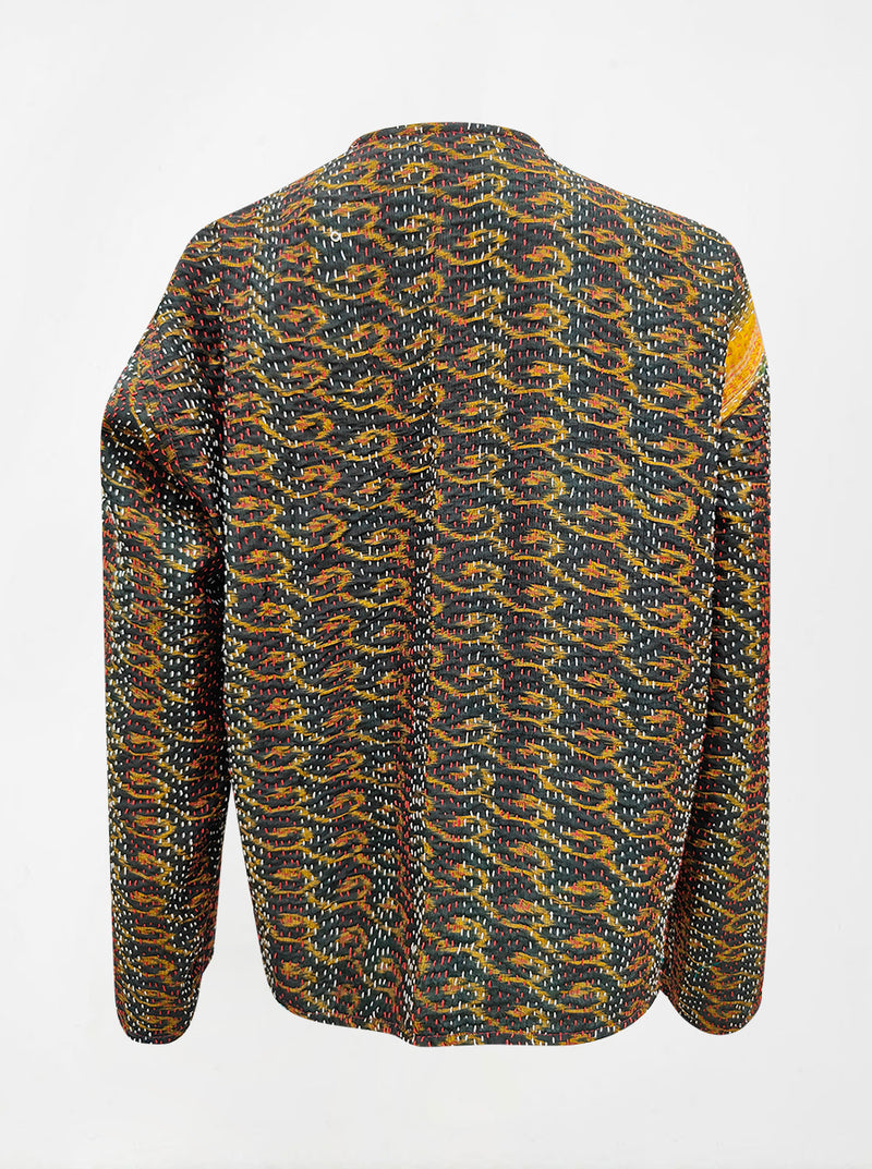 kantha vintage reversible vest hema (resha)