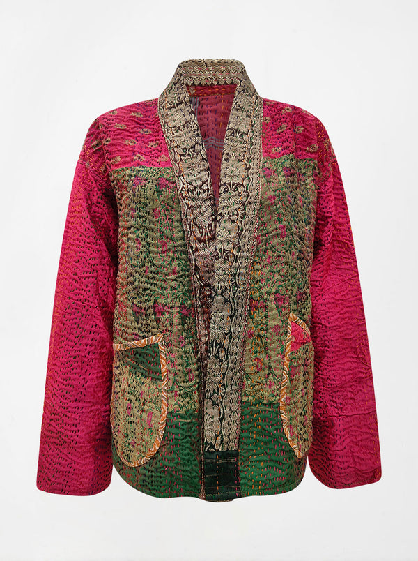 kantha vintage kimono vidya (banarasi)