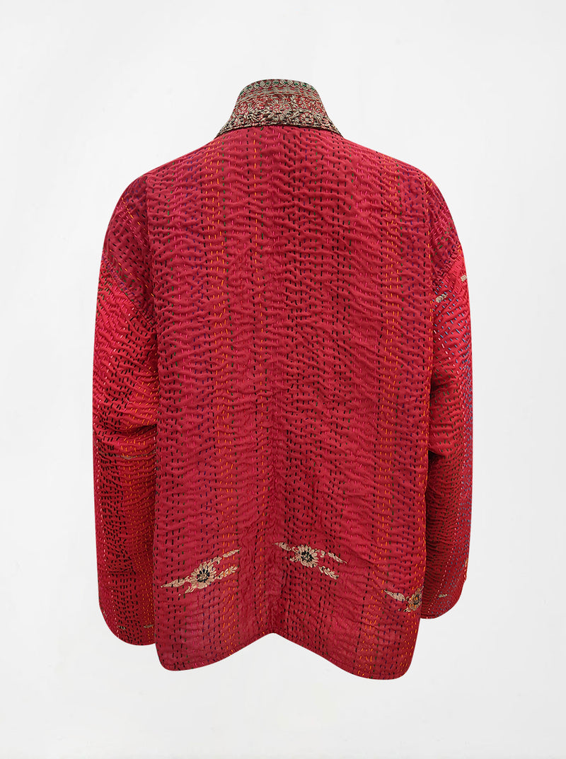 kantha vintage kimono purva (banarasi)