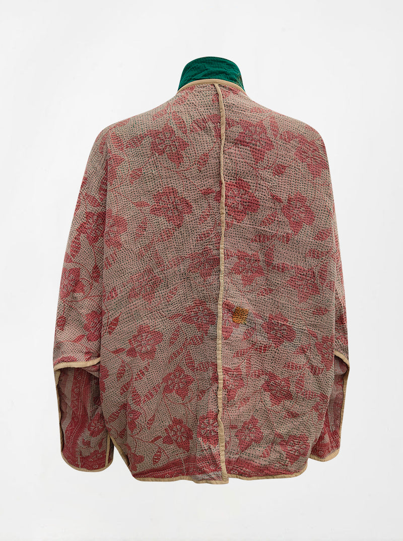 kantha vintage short jacket shampi (shravan)