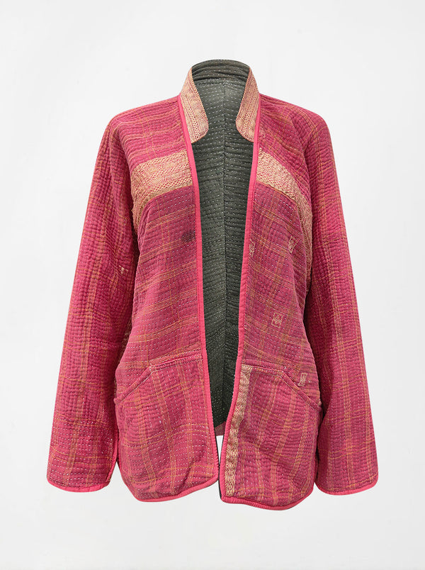 kantha vintage short jacket gauri (shravan)