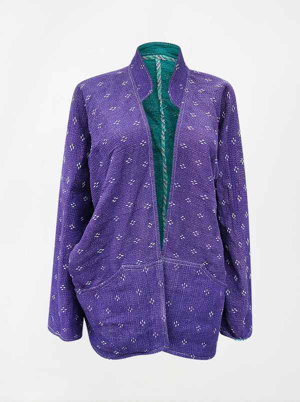 kantha vintage short jacket geethika (shravan)