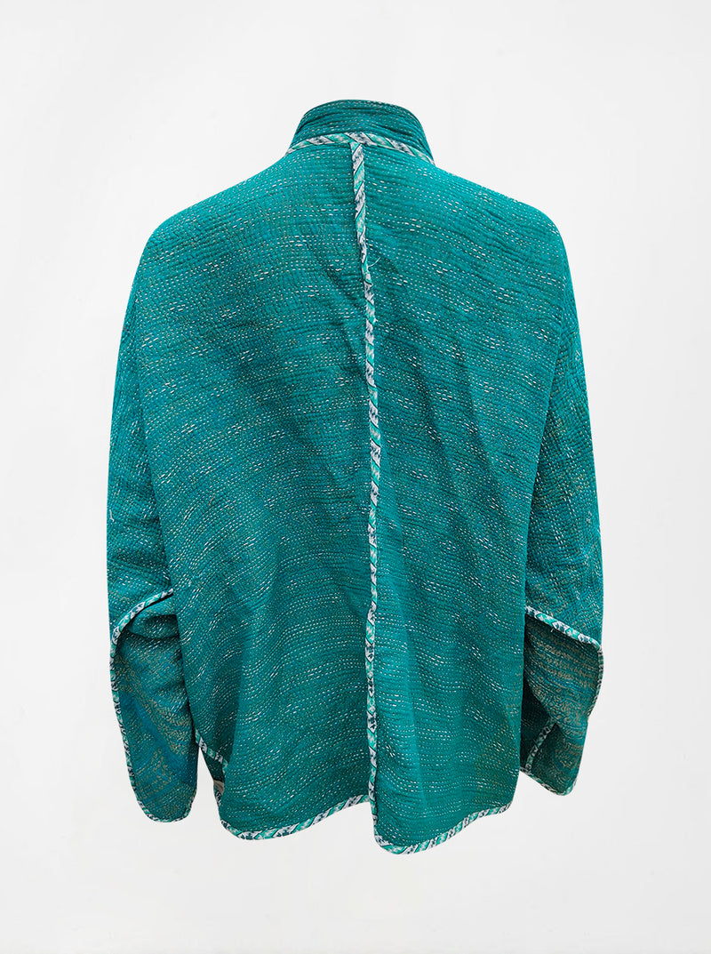 kantha vintage short jacket geethika (shravan)