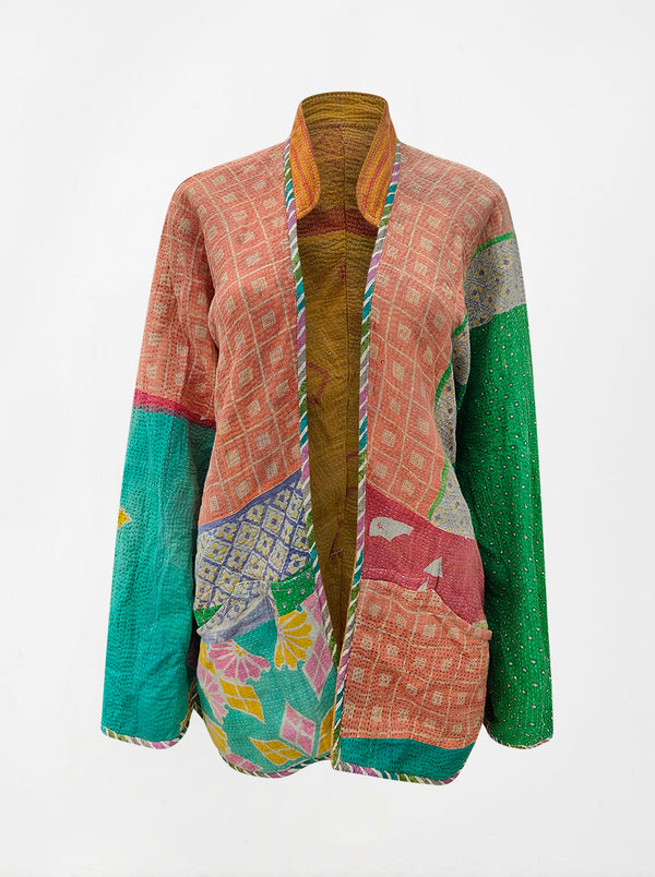 kantha vintage short jacket hansika (shravan)
