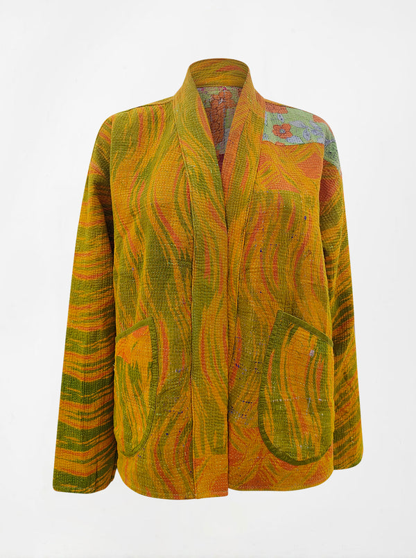 kantha vintage kimono satrangi (Zinda)