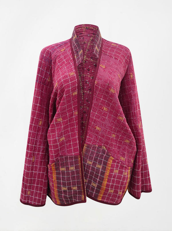 kantha vintage short jacket sundari (Zinda)