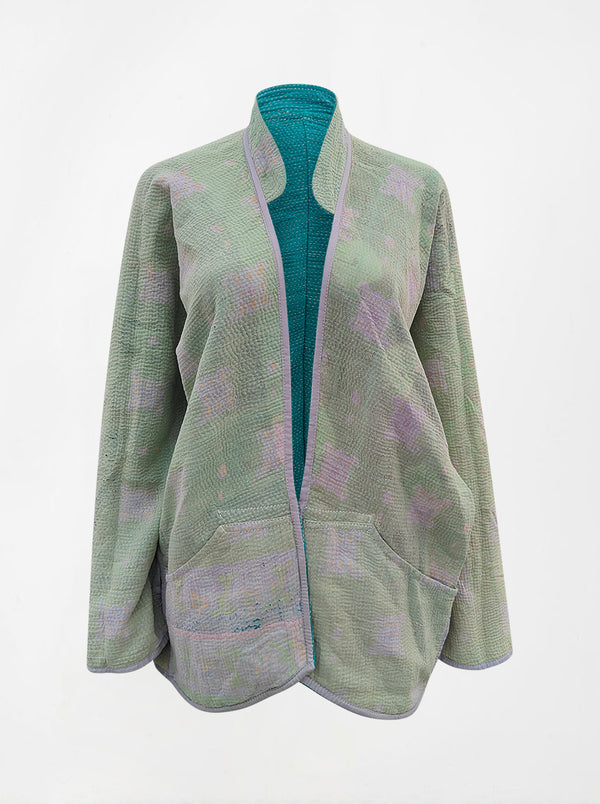 kantha vintage short jacket nilu (Zinda)