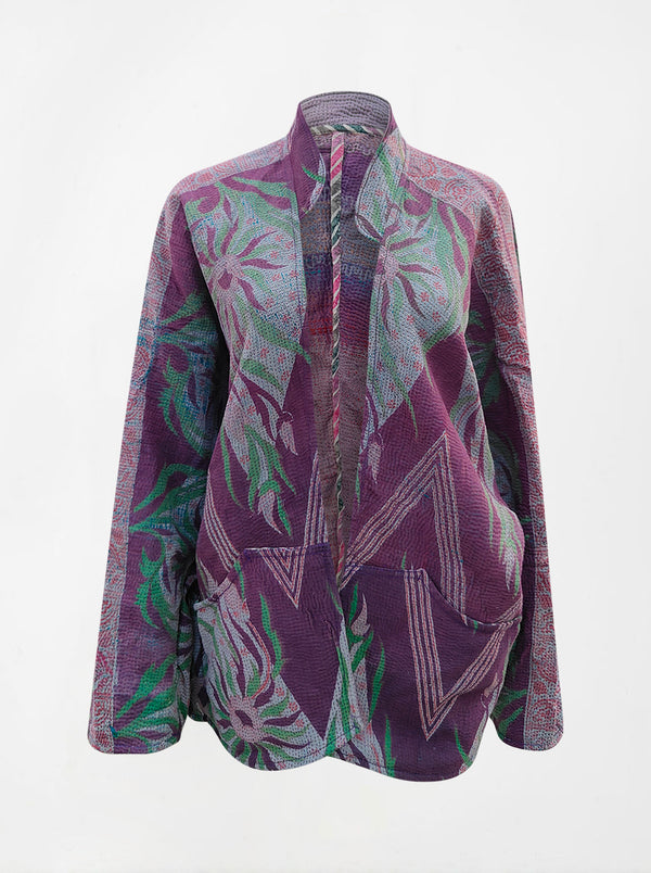 kantha vintage short jacket jaamuni (Zinda)