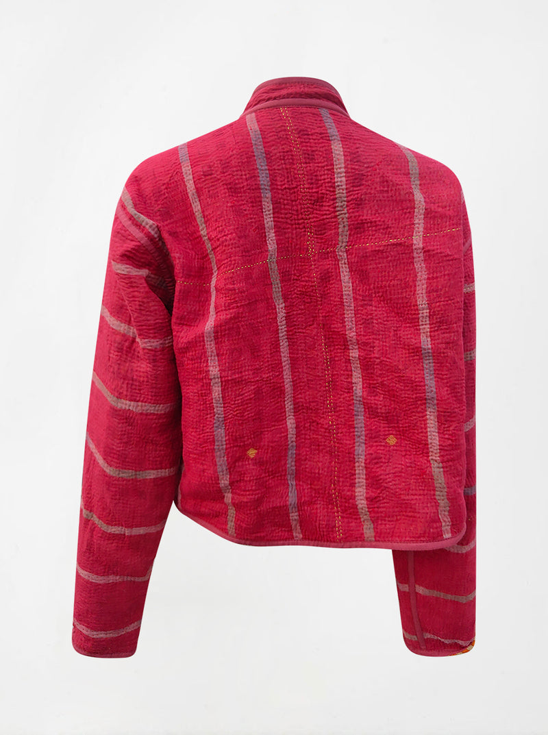 kantha vintage crop jacket reeta (Zinda)