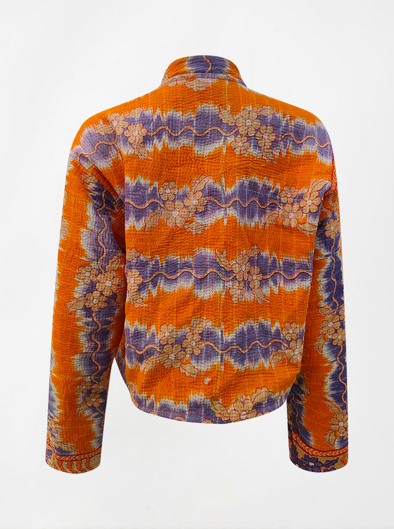 kantha vintage crop jacket reeta (Zinda)