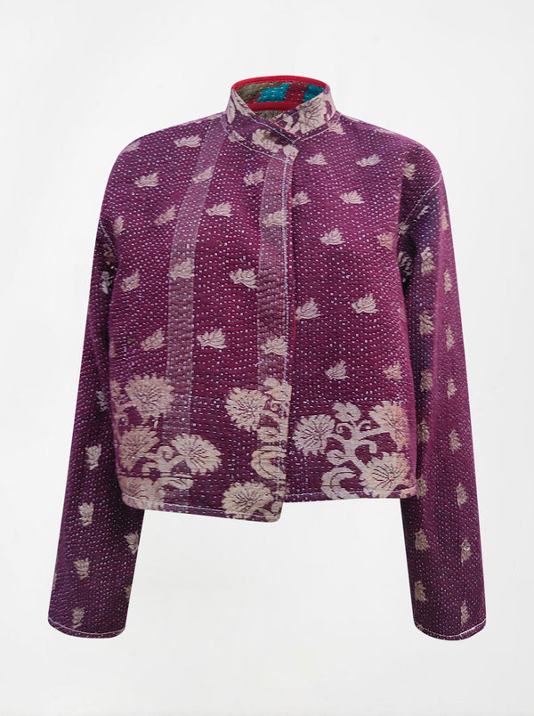 kantha vintage crop jacket ramona (Zinda)