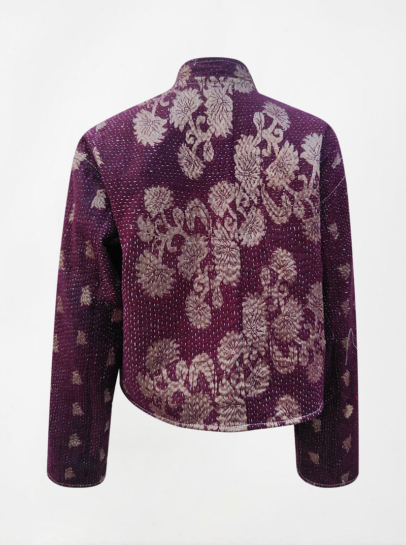 kantha vintage crop jacket ramona (Zinda)