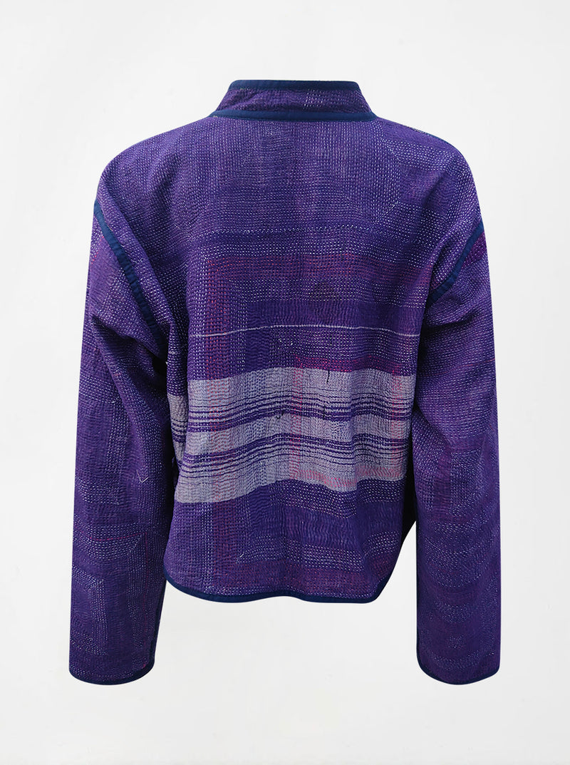 kantha vintage crop jacket rahila (Zinda)