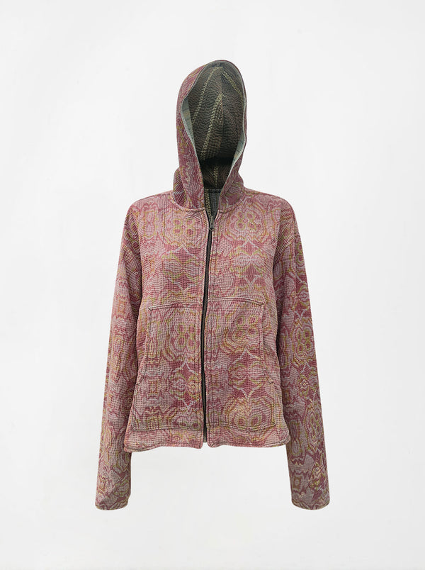 kantha vintage hoodie patala (S) (Zinda)
