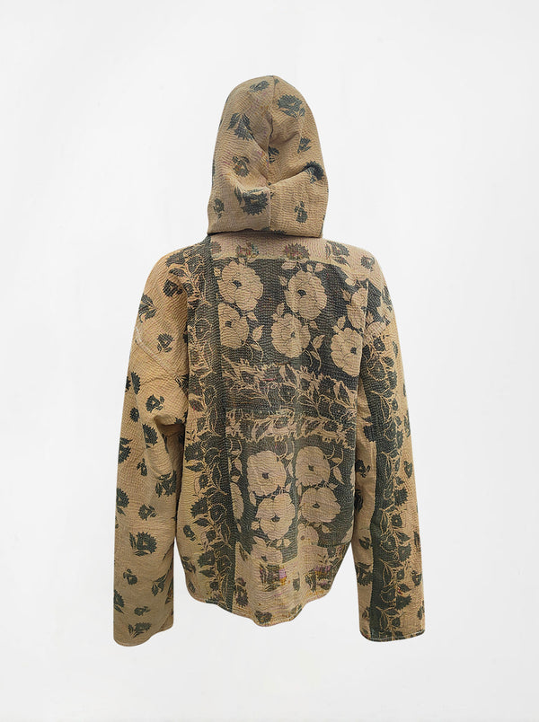 kantha vintage hoodie manas (M) (Zinda)