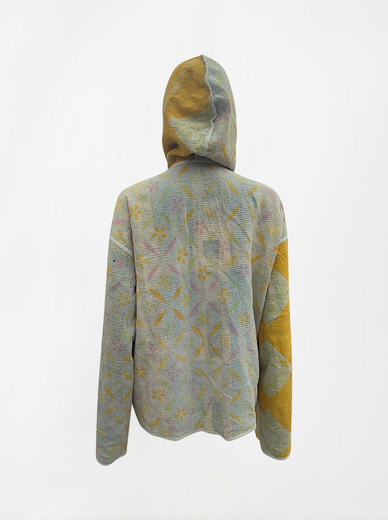 kantha vintage hoodie manas (M) (Zinda)