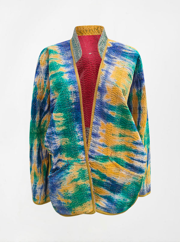 kantha vintage short jacket banaras aparna (Zinda)