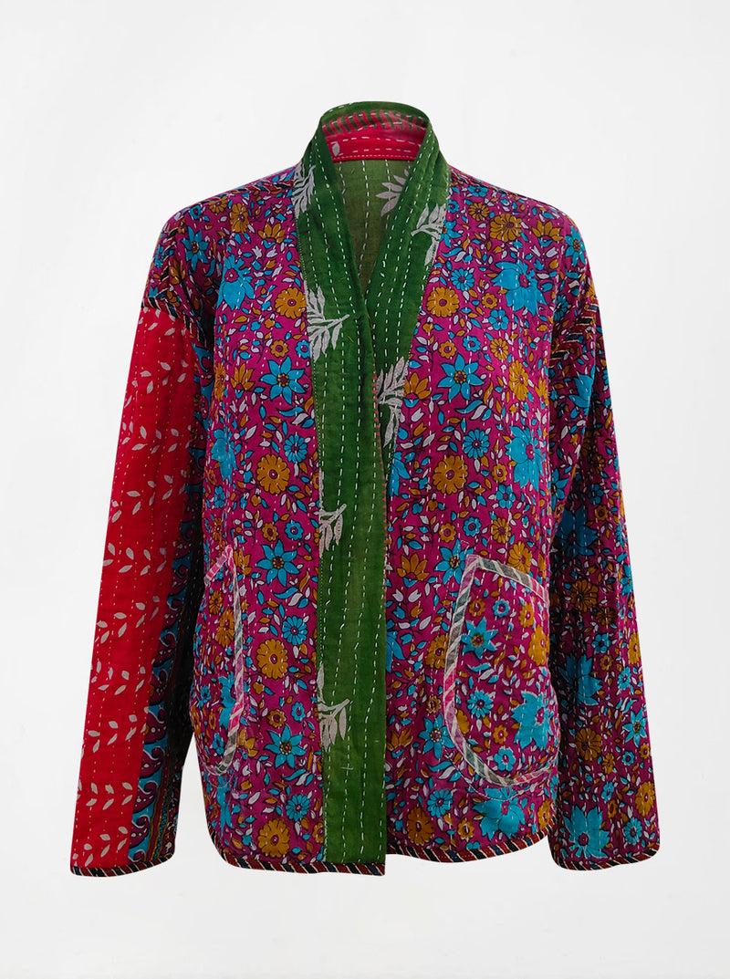 kantha vintage lite kimono aishu