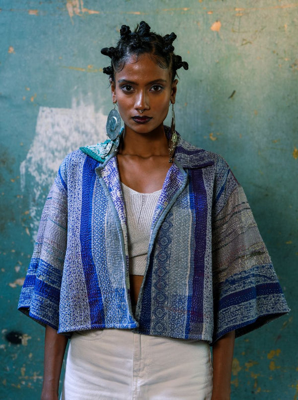 kantha vintage bolero Mahadevi (Zinda)