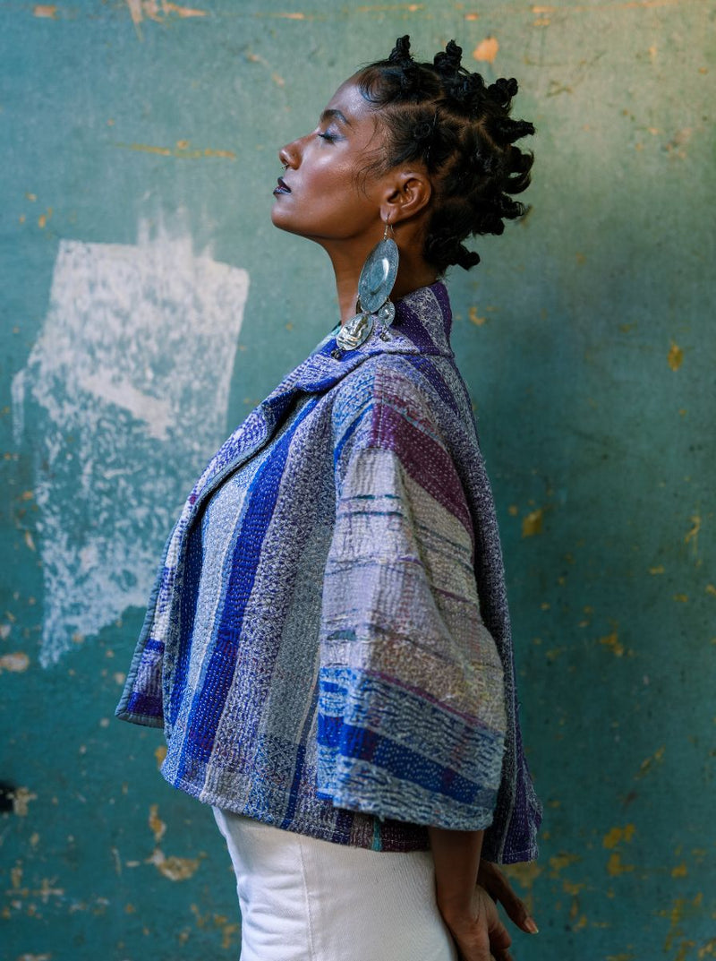 kantha vintage bolero Mahadevi (Zinda)