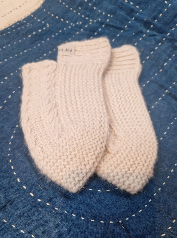 soft wool ankle socks