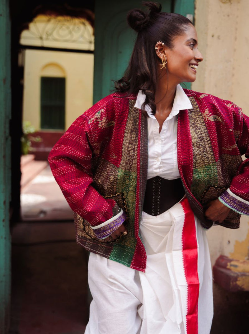 kantha vintage kimono banaras aarya (Zinda)