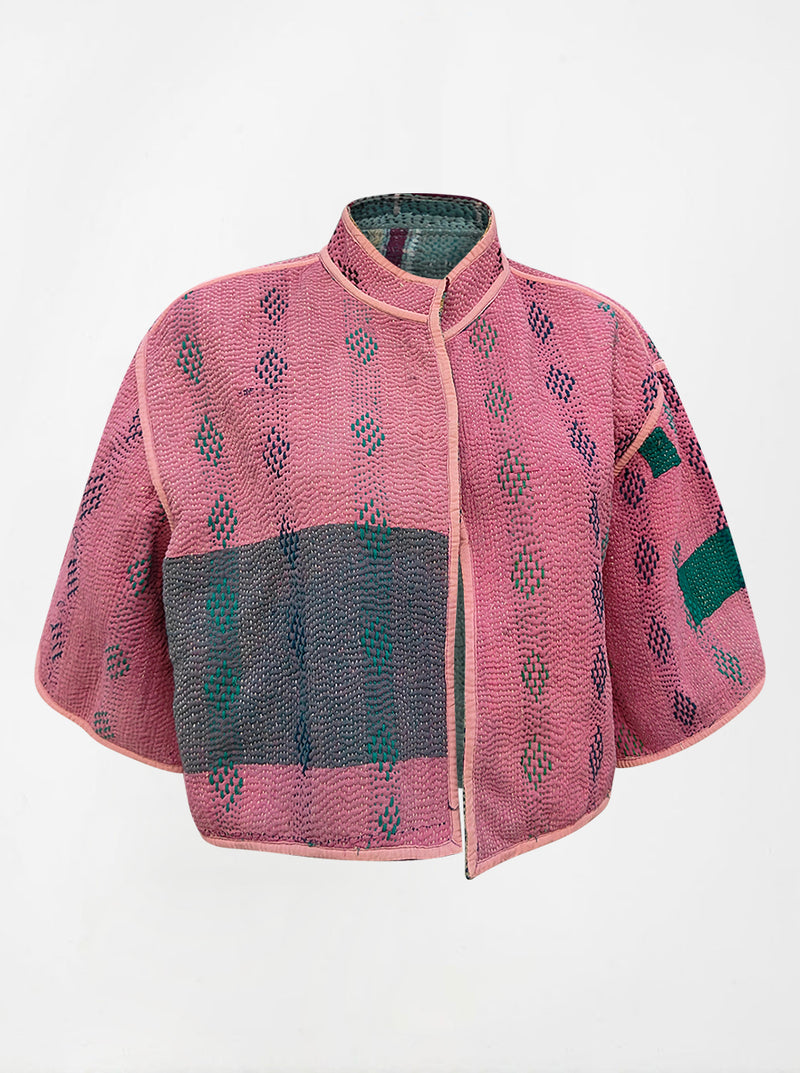 kantha vintage bolero resham (zari)