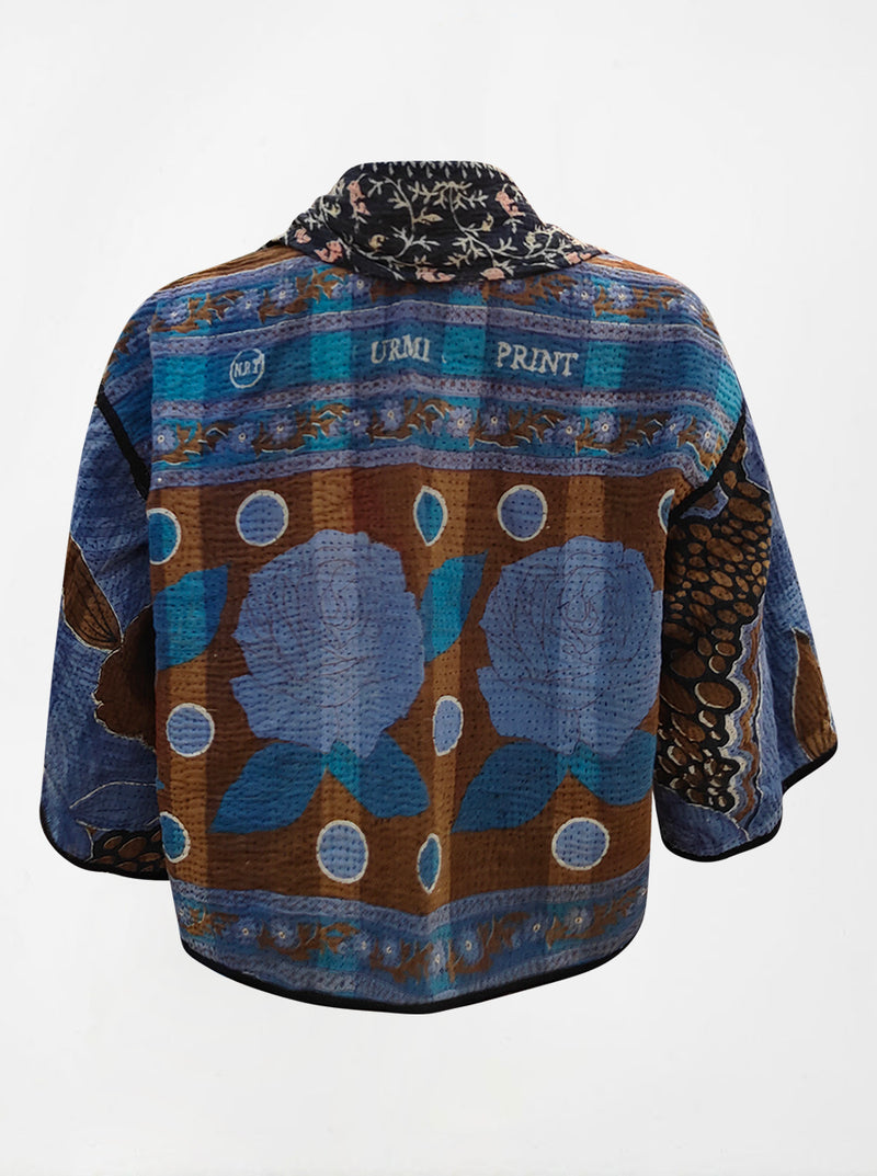 kantha vintage bolero ruha (butterfly)