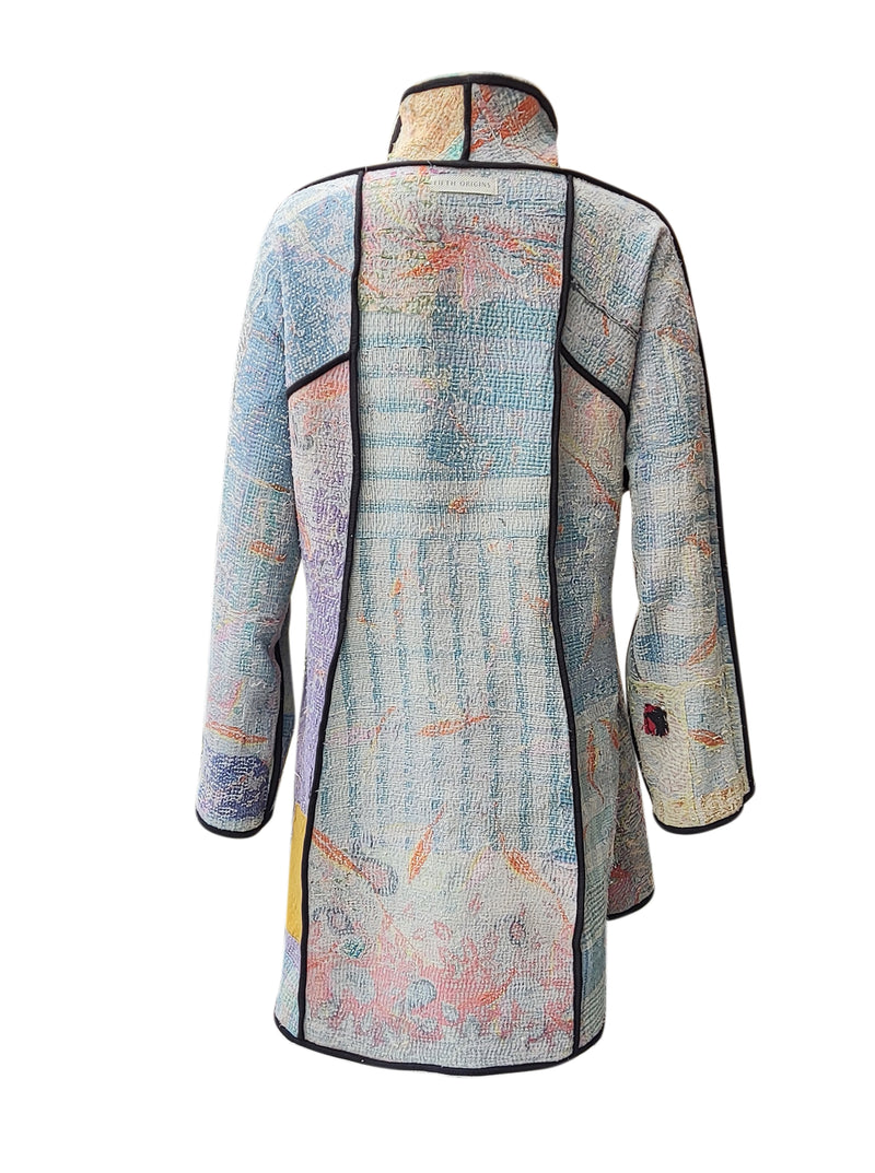 kantha vintage coat short radha