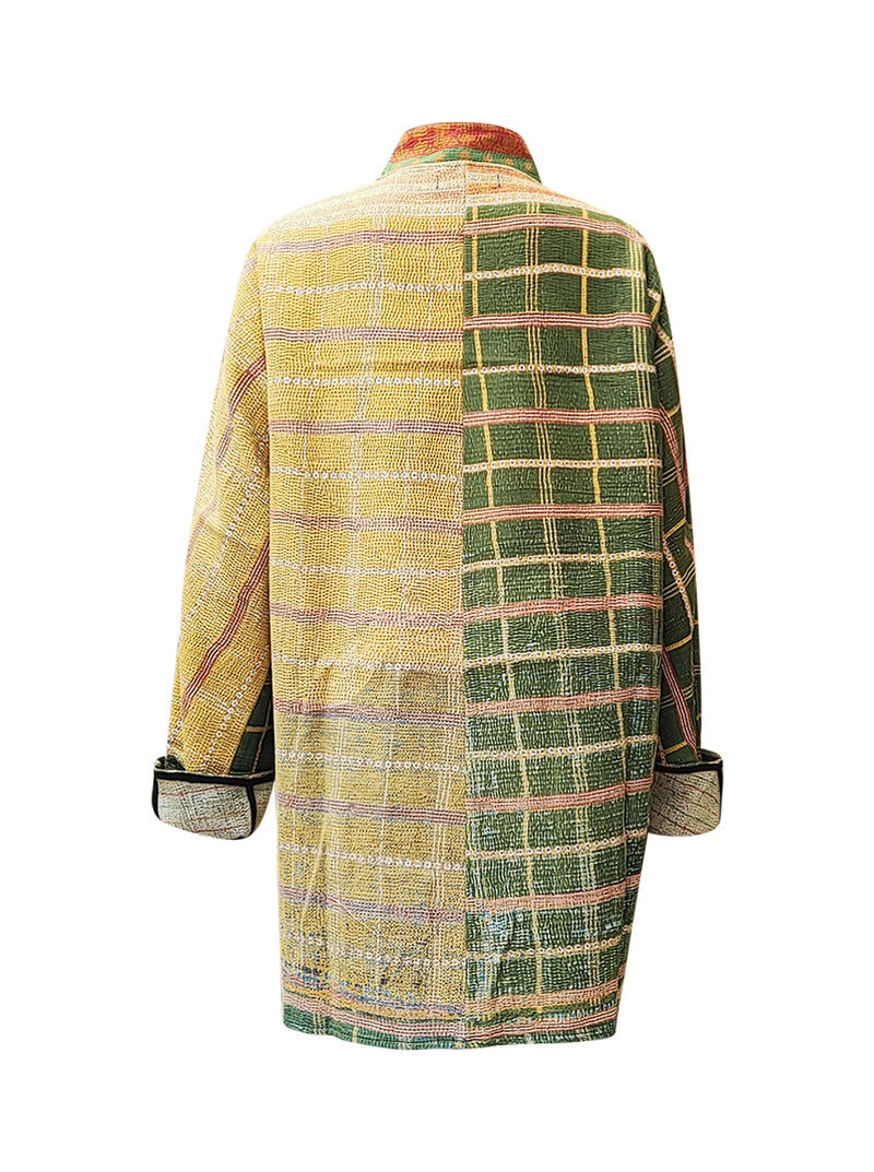 kantha vintage long jacket rakshana