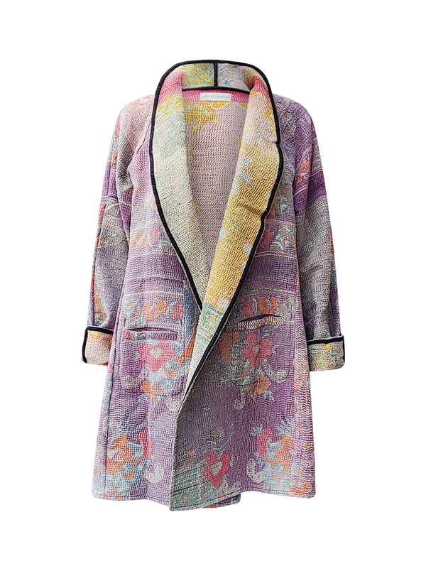 kantha vintage coat short revathi
