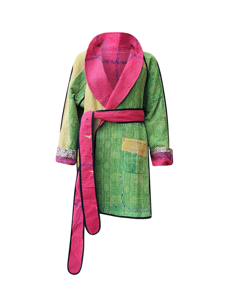 kantha vintage coat short rambha