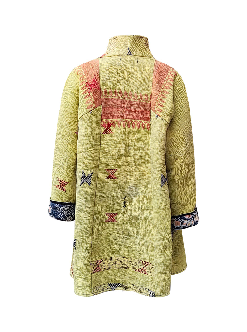 kantha vintage coat short unee