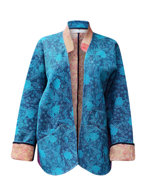 kantha vintage short jacket gyani