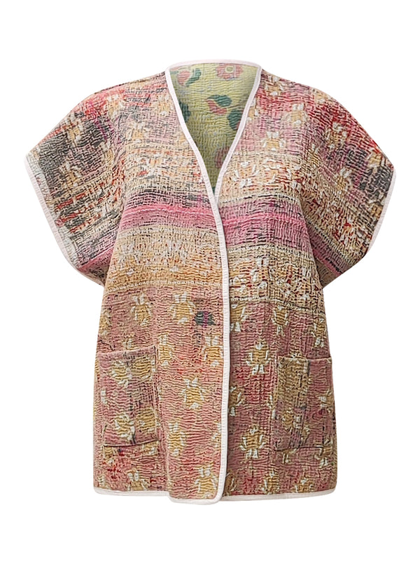 kantha reversible vest veeresh